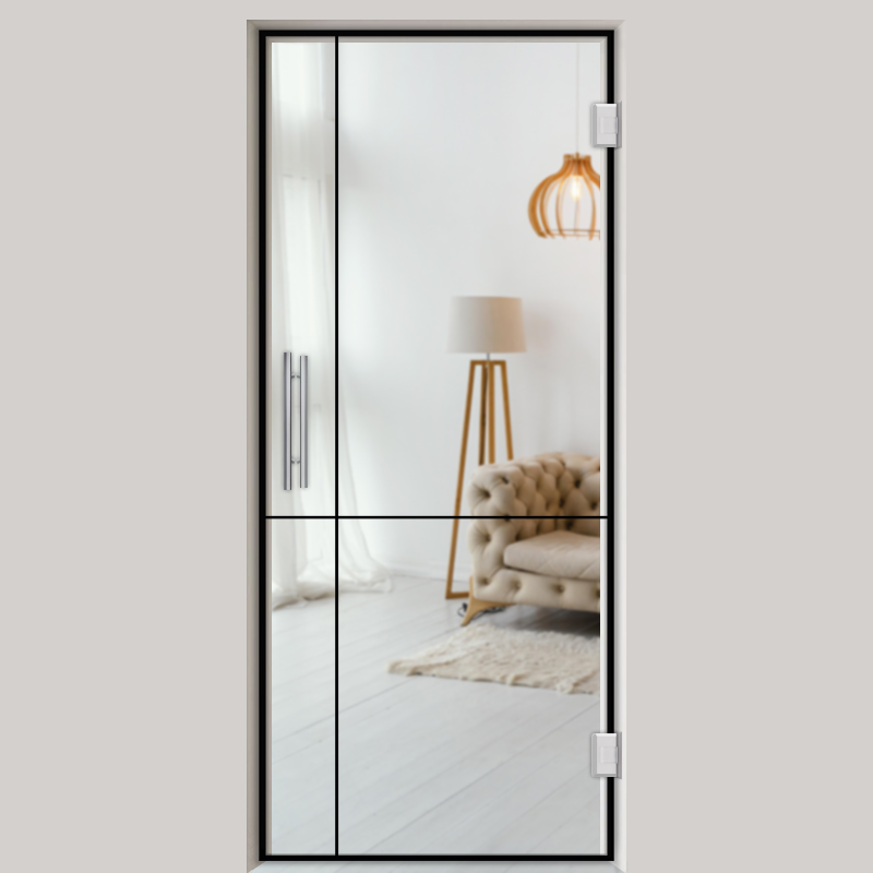 Pendeltür NoirLine 6 - Ganzglastür / Glastür - Lofttüren | NoirLine