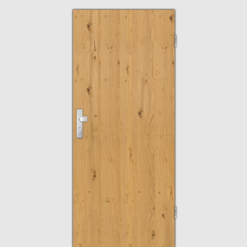 Eiche astig Wohnungstüren / Schallschutztüren Echtholzfurnier