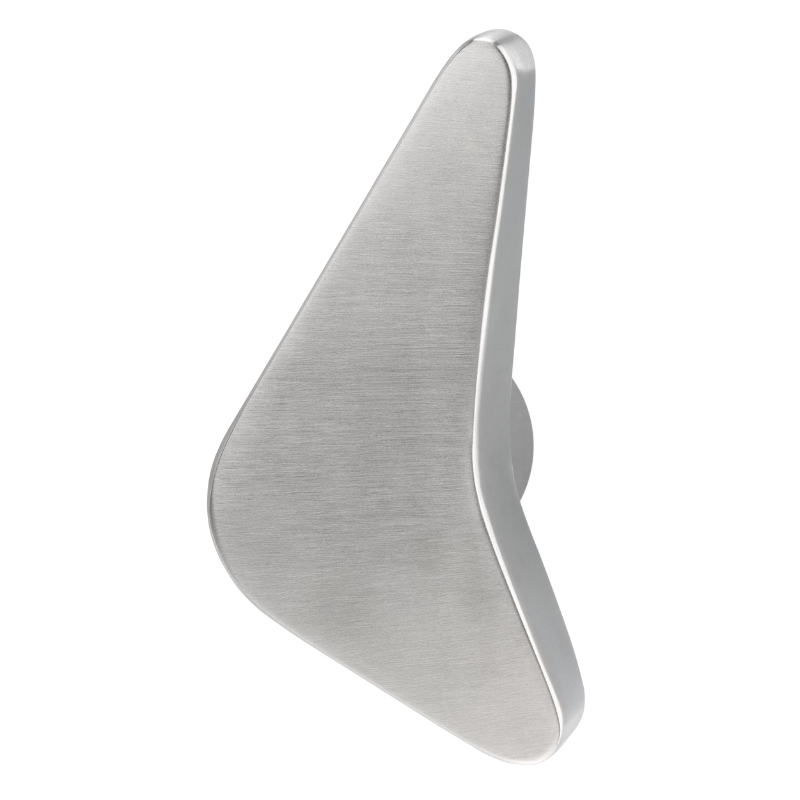 Boomerang - Edelstahl-sat. - Türdrücker / Rosettengarnitur - Frascio