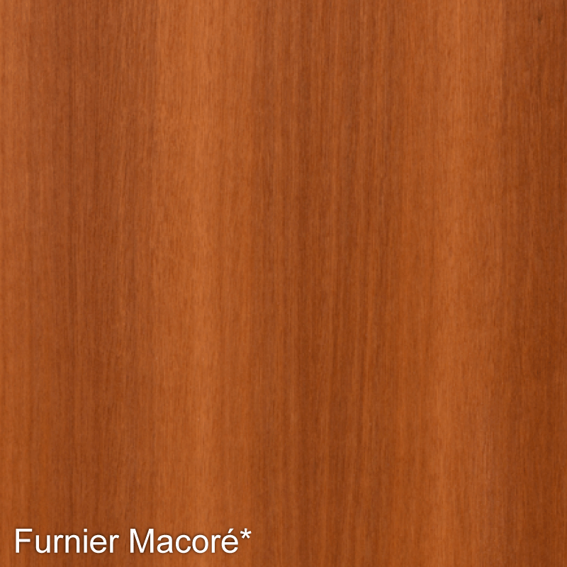 Macoré Echtholzfurnierte Türzarge / Zarge für Wohnungstür Furnier