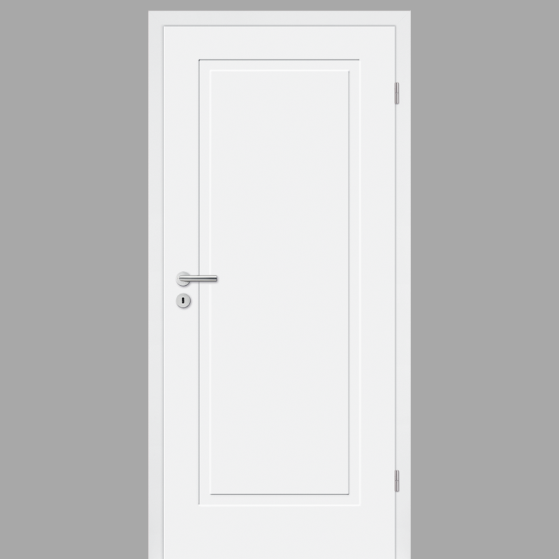 Cala 01 Landhaustür / Stiltür  RAL 9010 CPL Weißlack