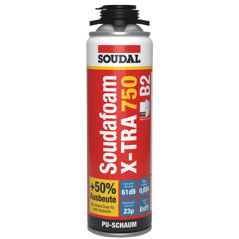 1K Montageschaum - Soudafoam X-tra 750 B2 500ml