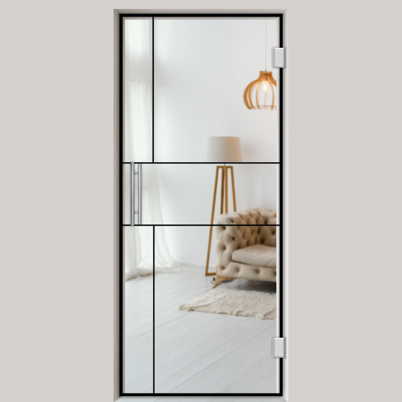 Pendeltür NoirLine 35 - Ganzglastür / Glastür - Lofttüren | NoirLine