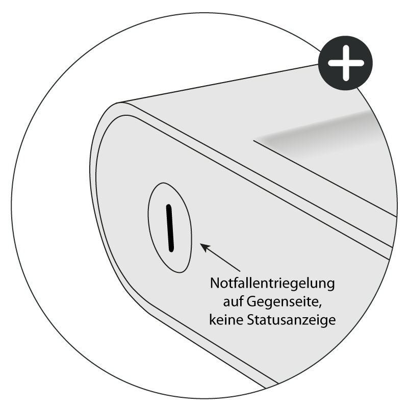 Minimo R - Umbragrau - Türdrücker - Griffwelt