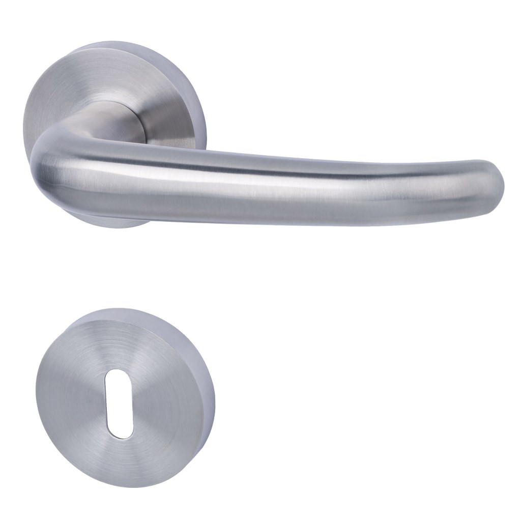Nordpol II - R Basic - Türdrücker / Rosettengarnitur - Südmetall