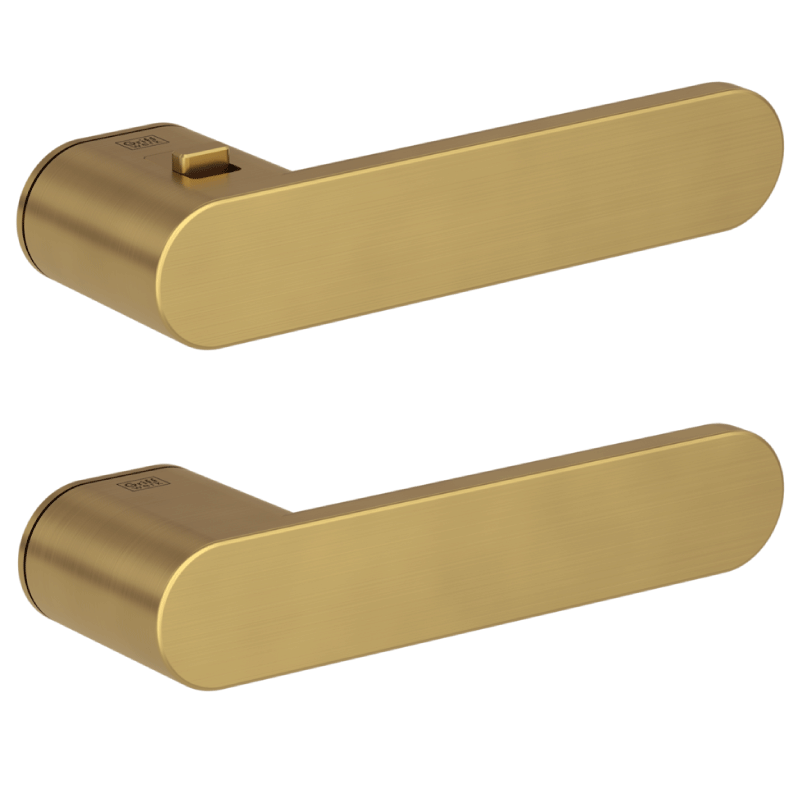 AVUS ONE - smart2lock - Gold matt - Türdrücker / Rosettengarnitur - Griffwerk