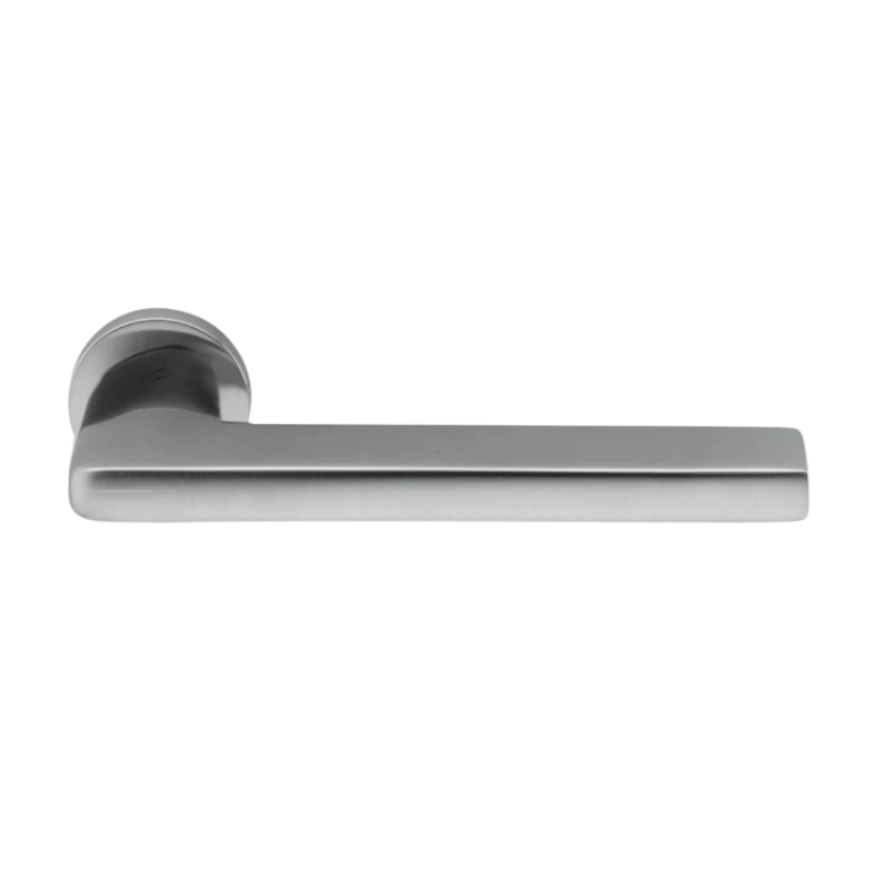 GIRA - Chrom - Türdrücker / Rosettengarnitur - Zero Evolution - Colombo Design