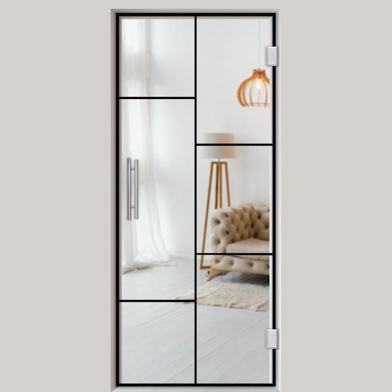 Pendeltür NoirLine 33 - Ganzglastür / Glastür - Lofttüren | NoirLine