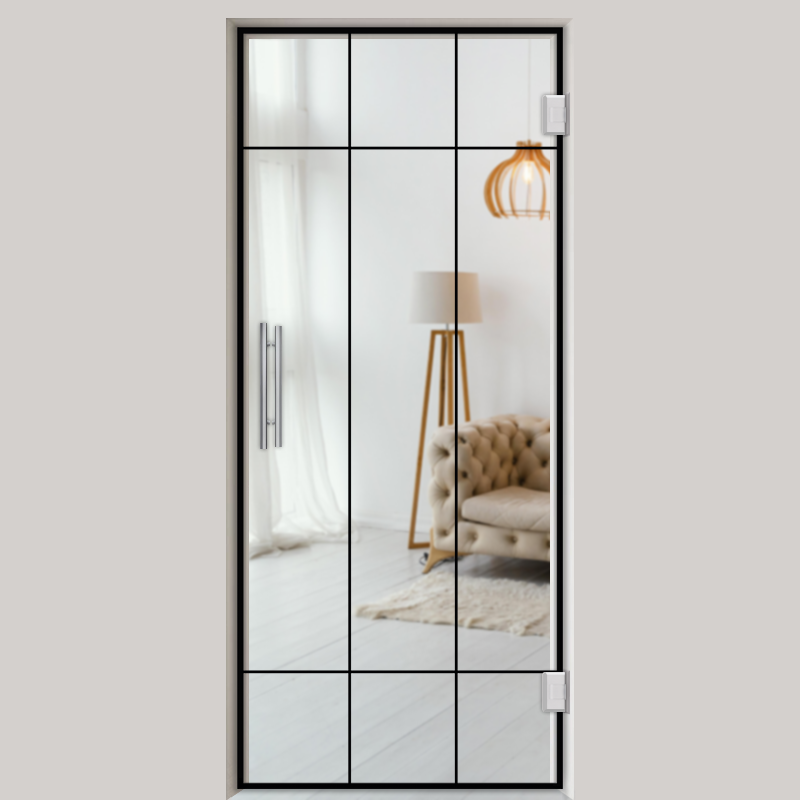 Pendeltür NoirLine 23 - Ganzglastür / Glastür - Lofttüren | NoirLine