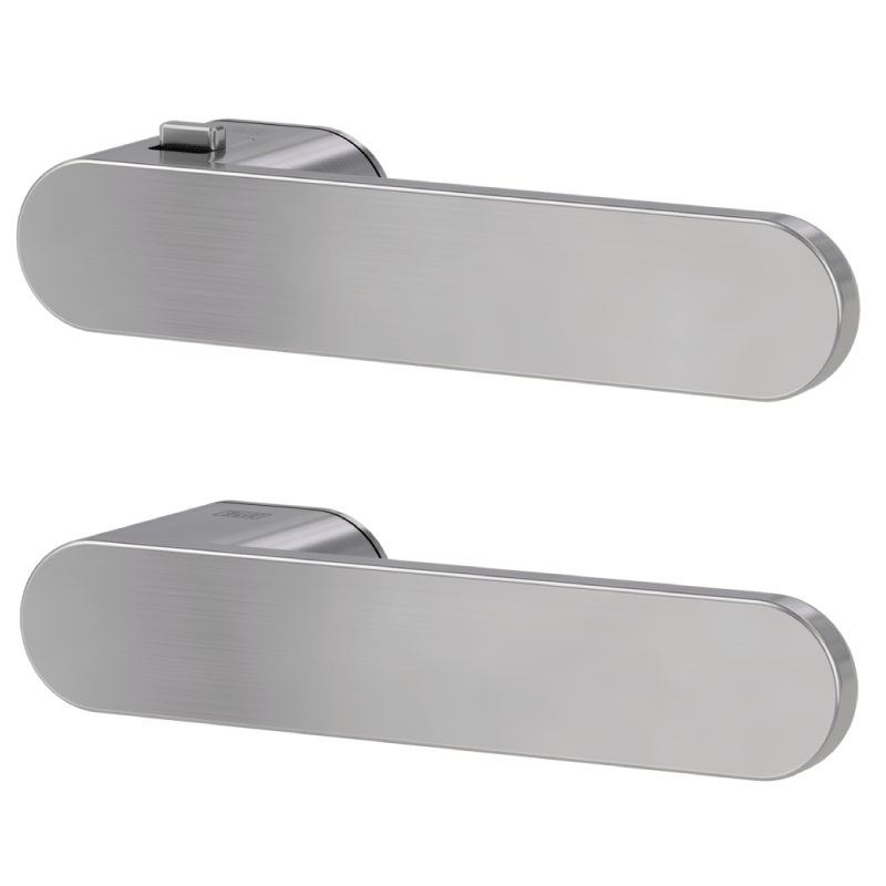 AVUS ONE - smart2lock - Samtgrau - Türdrücker / Rosettengarnitur - Griffwerk