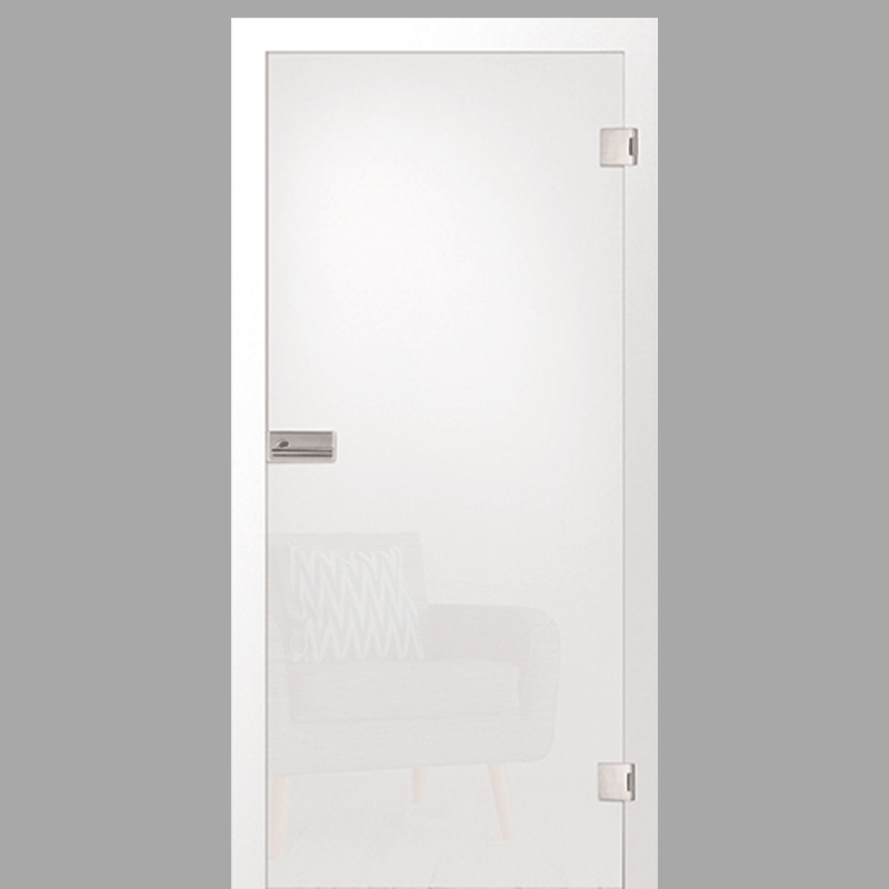 Satinato - satinierte Ganzglastüren / Glastüren mit Zarge Komplettset - Erkelenz Glas GmbH