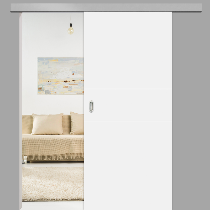 Mala 11 Schiebetür – Designtür – RAL 9003 Polarweiss