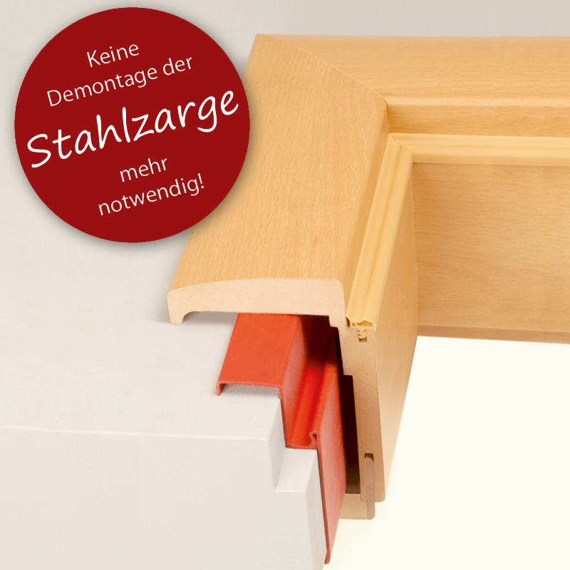 Buche - Renovierungszarge - CPL Buche Reno 04 bombiert