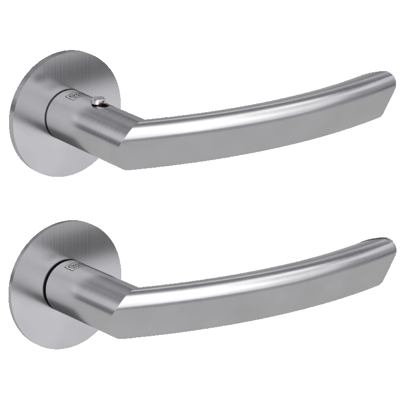 CRYSTAL PIATTA  - smart2lock - Edelstahl - Türdrücker / Rosettengarnitur - Griffwerk