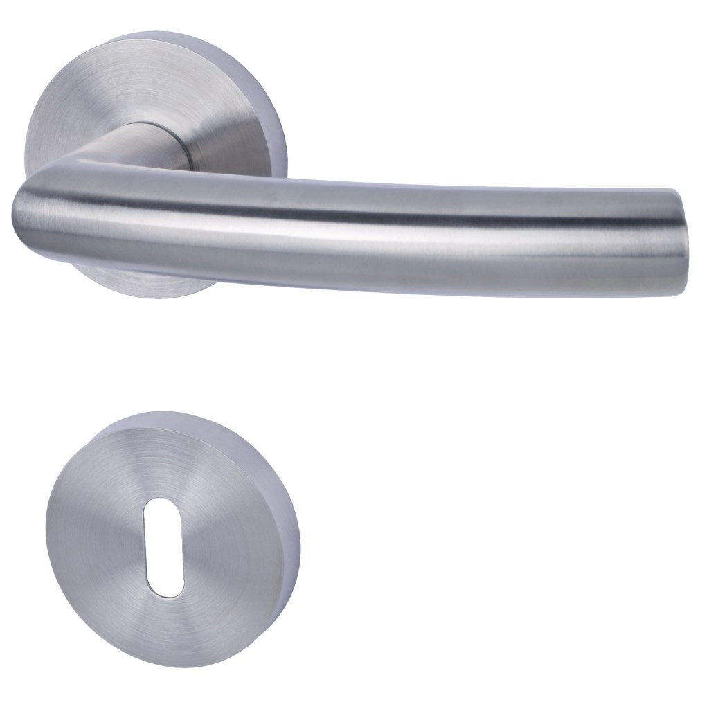 Kingston II - R Basic - Türdrücker / Rosettengarnitur - Südmetall GmbH