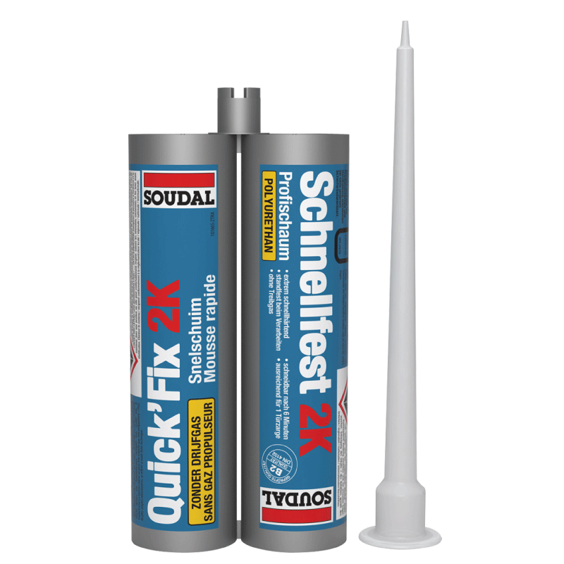 2K Schnellfest - Soudal 2K PU Schaum 210ml