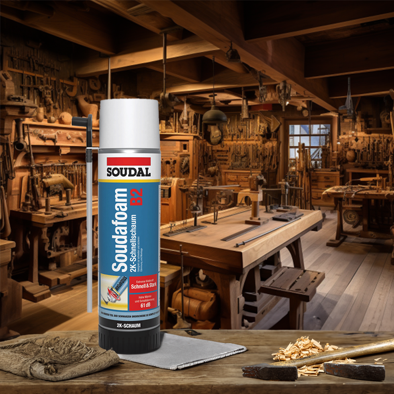 2K Zargenschaum  - Soudal 2K B2 PU Schaum 400ml