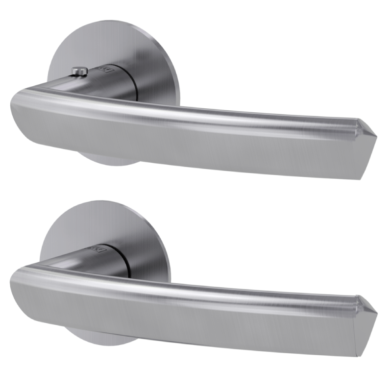 CRYSTAL PIATTA  - smart2lock - Edelstahl - Türdrücker / Rosettengarnitur - Griffwerk