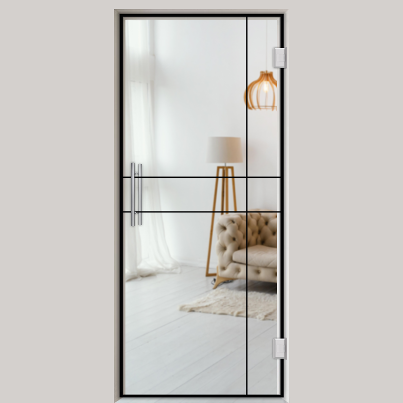 Pendeltür NoirLine 9 - Ganzglastür / Glastür - Lofttüren | NoirLine