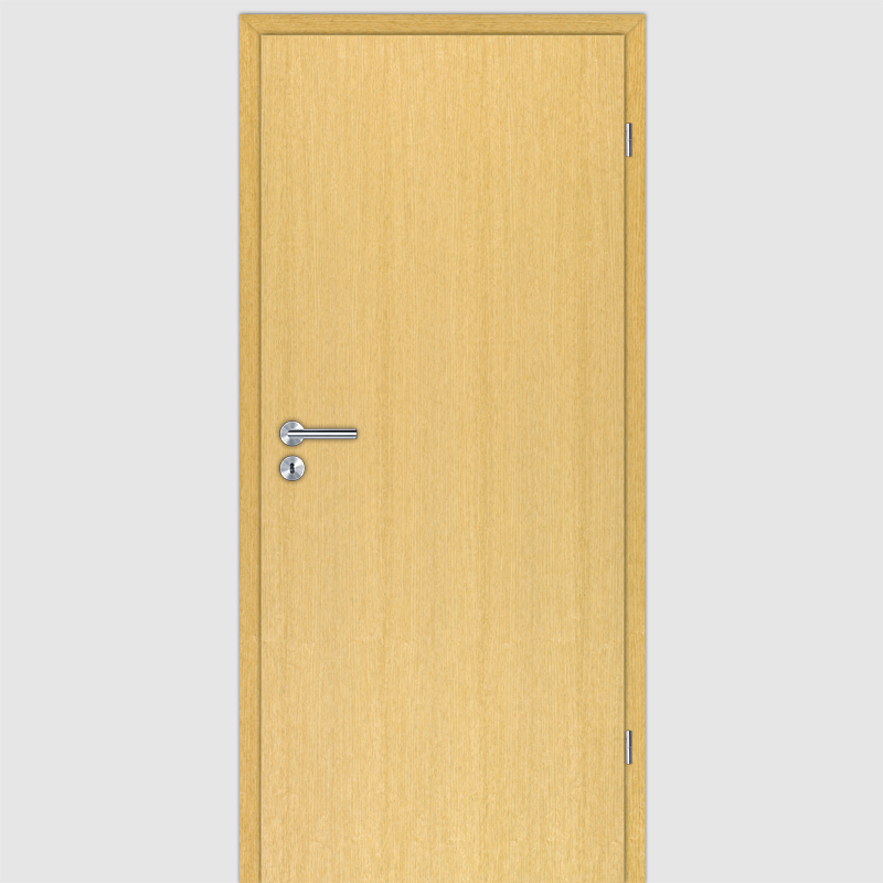 Limba Echtholzfurnierte Innentür / Zimmertür Furnier mit Zarge