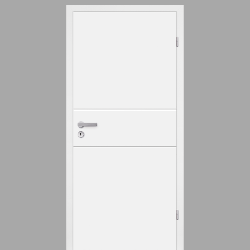 Mala 09 Zimmertür / Innentür RAL 9010 CPL Weißlack - Designtür