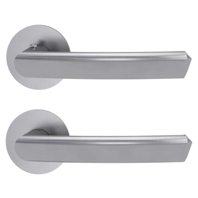 CRYSTAL PIATTA  - smart2lock - Edelstahl - Türdrücker / Rosettengarnitur - Griffwerk