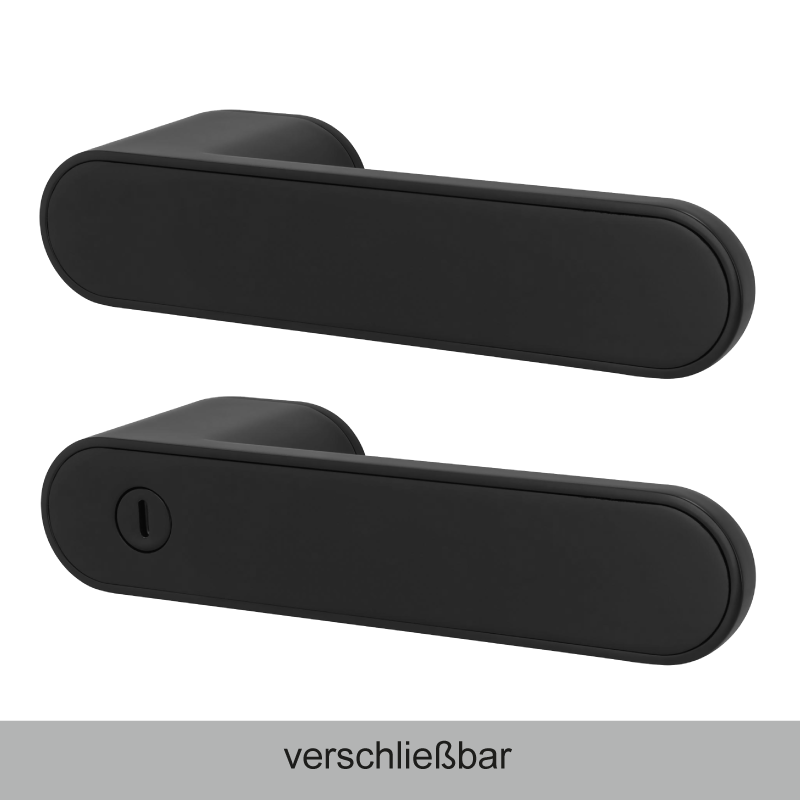 Minimo R - Tiefschwarz - Türdrücker - Griffwelt