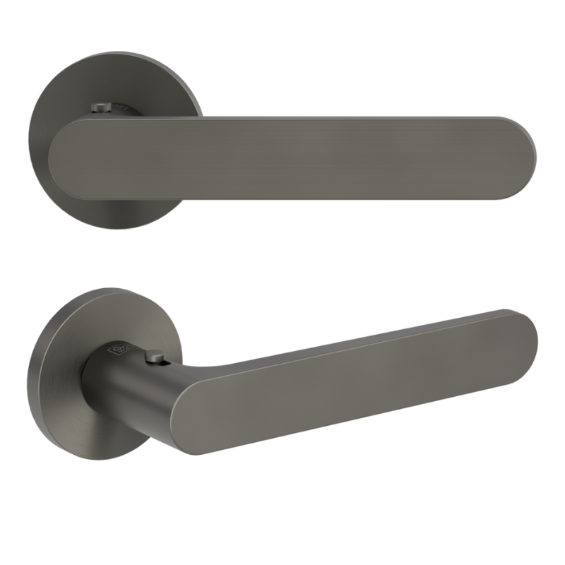Vaya 291 Avus rund - smart2lock - Kaschmirgrau - Türdrücker / Rosettengarnitur - Griffwerk