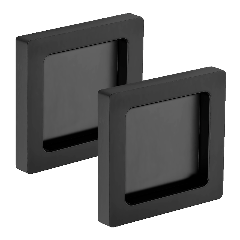 Griffmuscheln Florenz eckig  | Schwarz BLACK|LINIE - Erkelenz