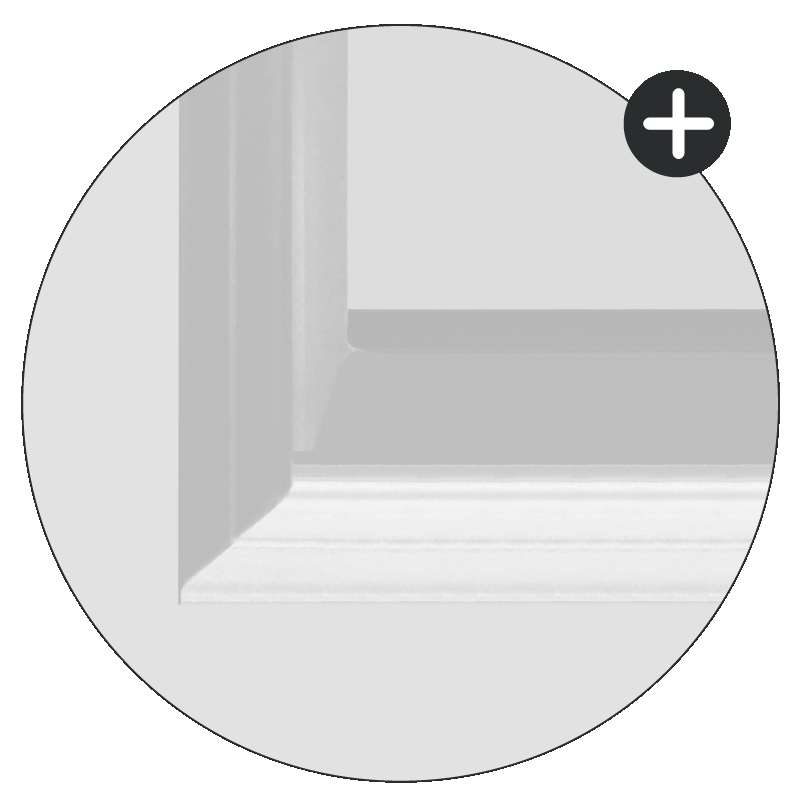 Elegance 02-B Landhaustür / Stiltür  RAL 9010 CPL Weißlack
