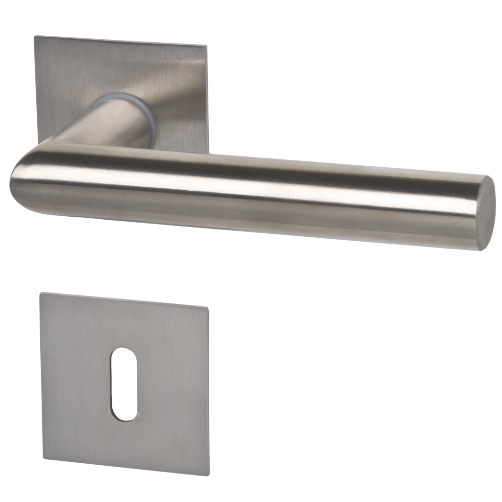 Ronny II Square - R - Türdrücker / Rosettengarnitur - Südmetall