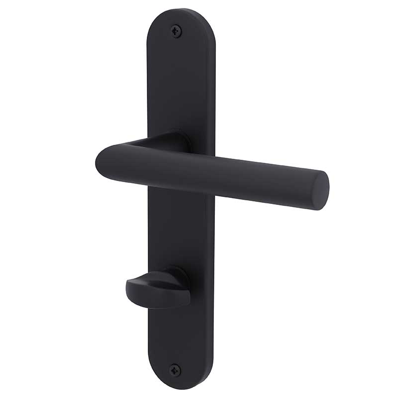 Martina-LS - Schwarz matt - Türdrücker / Langschildbeschlag - Südmetall