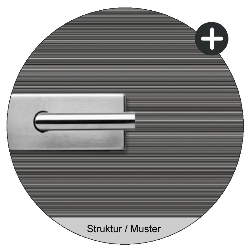 Ortello - Schwarze Glastür - Erkelenz | BLACK|LINIE
